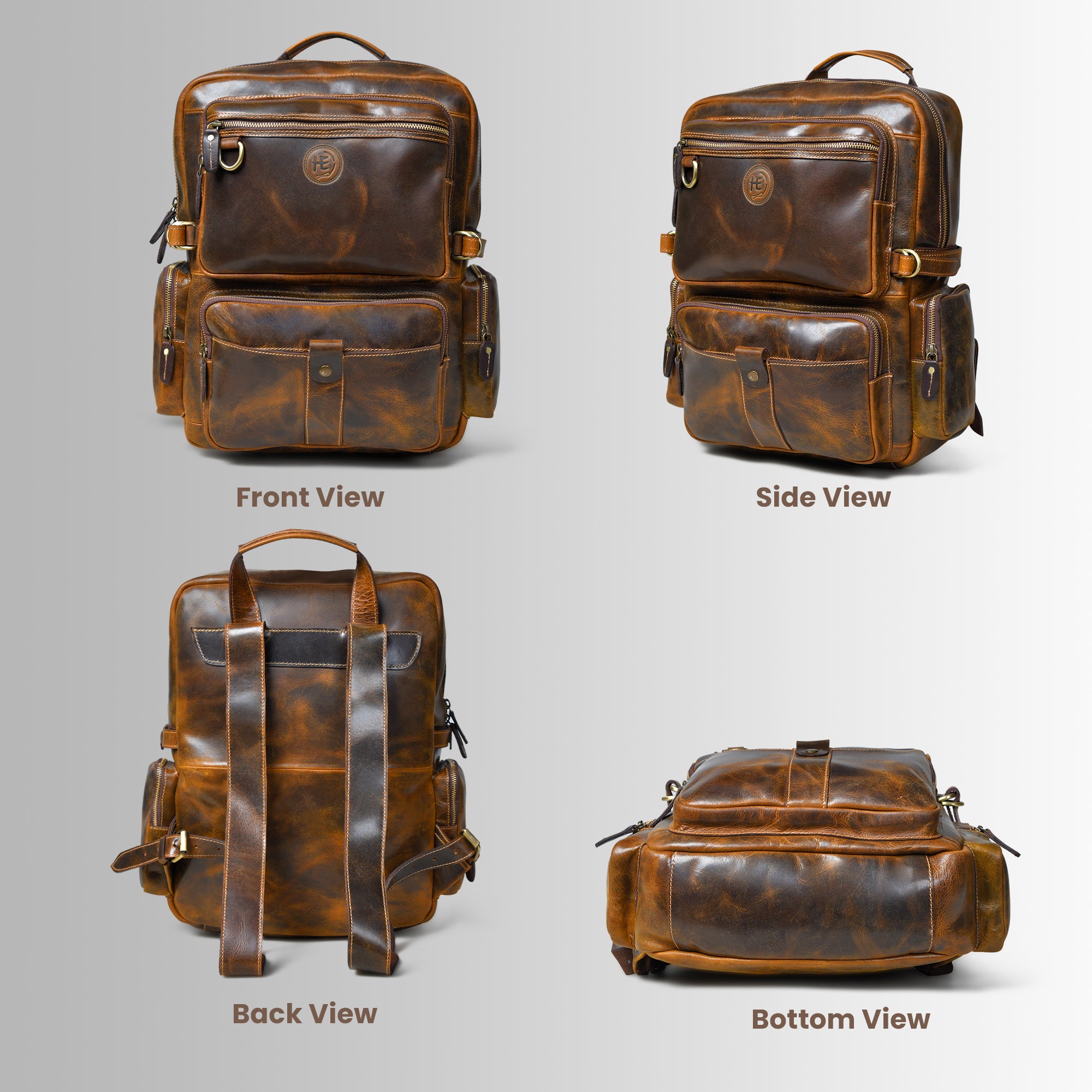 Ranger Vintage Leather Backpack